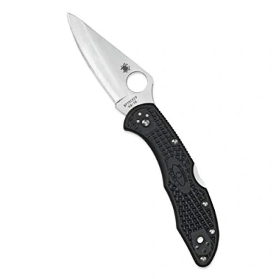 Abbildung von Spyderco Delica 4 Spyder Kantenfaltmesser, Schwarz