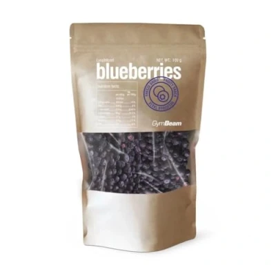 Abbildung von GymBeam gefriergetrocknete Heidelbeeren Früchte, Blaubeeren, ohne Zusatzstoffe, perfekt für Porridge, Joghurt, Smoothies, Desserts &amp; süße Rezepte, 100 g