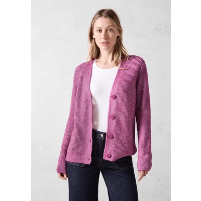 Abbildung von Cecil Strickjacke, Damen, Größe: XL, Pink