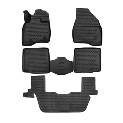 Abbildung von OMAC 2688444 Fußmattensatz Gummi, TPE (thermoplastischer Elastomer) 5 schwarz