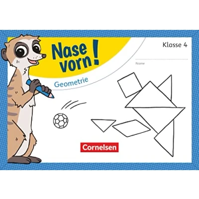 Abbildung von Nase vorn! Mathematik Übungshefte 4. Schuljahr: Geometrie Übungsheft