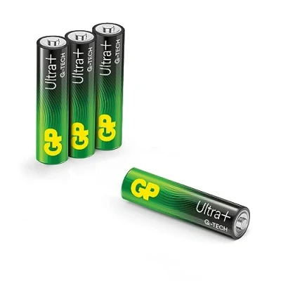 Abbildung von AAA Batterie GP Alkaline Ultra Plus 1,5V 4 Stück
