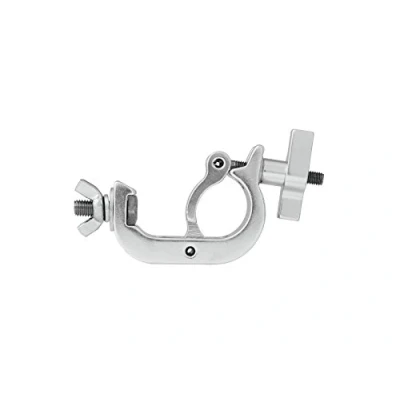 Abbildung von EUROLITE TH 35 Theaterhaken silber Montagehaken für mm Rohr, Maximallast WLL 75 kg