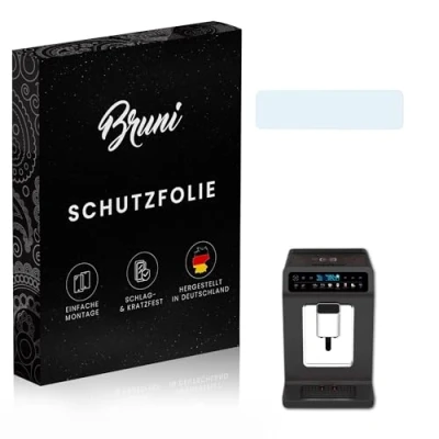 Abbildung von Bruni Schutzfolie kompatibel mit Krups Evidence One EA895N Folie, glasklare Displayschutzfolie (2X)