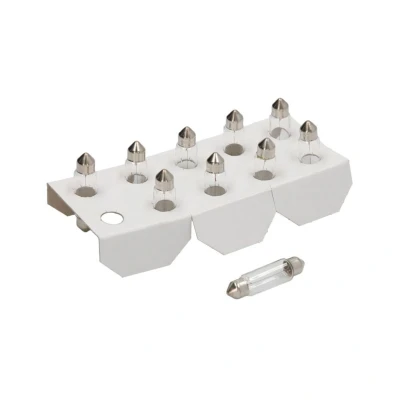 Abbildung von OSRAM ORIGINAL LINE 6424 Glühlampe, Kennzeichenleuchte 24 5 Sockelglühlampe SV8.5 8 ABARTH: 500 / 595 695 Schrägheck