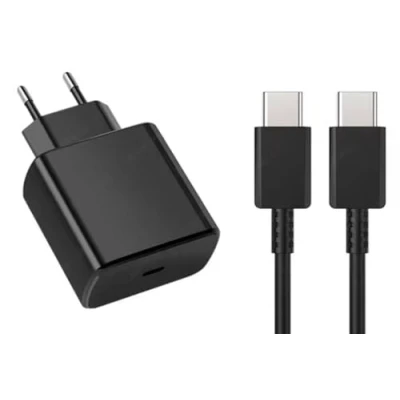 Abbildung von 45W Ladegerät mit 2 Meter Langem USB C Ladekabel Schnellladung Typ Wandladegerät, kompatibel Android Samsung Galaxy S24 Ultra/S24+/S24/ S23 Ultra/S23/S23+/S22 Ultra/S22+/S21