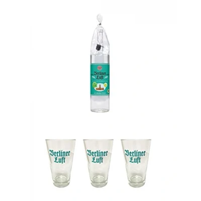 Abbildung von Berliner Luft Magnum Flasche Das Original 3,0 Liter + Longdrink 1 Glas
