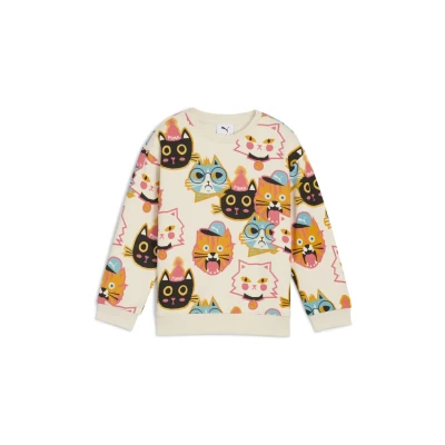 Abbildung von Puma Sweatshirt für Kinder, Größe: 122, Alpine snow