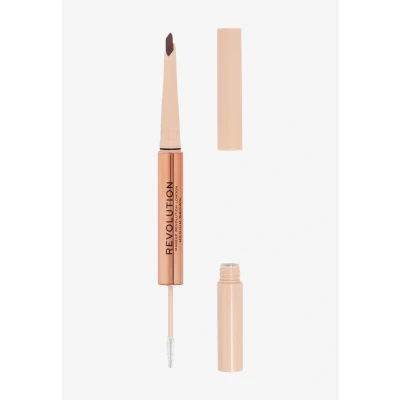 Abbildung von Makeup Revolution Fluffy BROW Filter DUO Augenbrauenfarbe, Größe: 0.12 g, Medium brown