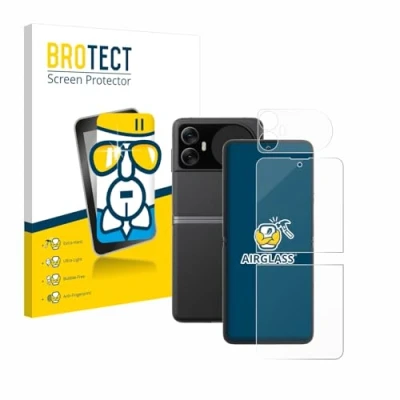 Abbildung von BROTECT Schutzglas für Blackview Hero 10 (Display+Rückseite) Schutzfolie Panzer Folie Glas [Extrem Kratzfest 9H, Anti Fingerprint,