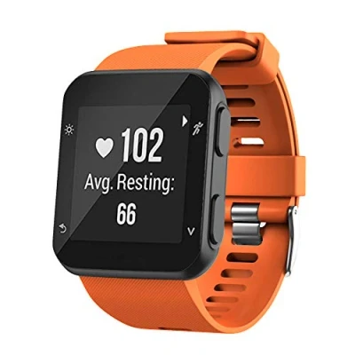 Abbildung von Shieranlee Silikon Armbänder Kompatibel mit Garmin Approach S10 Lightweight GPS Golf Watch Armband