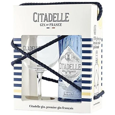 Abbildung von CITADELLE GIN DE FRANCE 70 CL GLASS PACK CON UN BICCHIERE