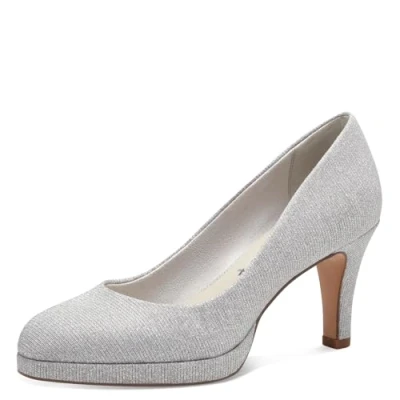 Abbildung von Tamaris High Heel Pumps, Damen, Größe: 39, Silver glam Schuhe