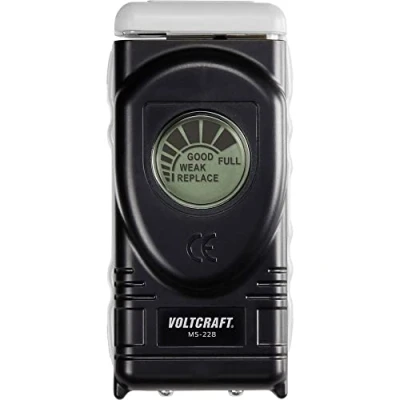 Abbildung von VOLTCRAFT Batterietester MS228 Måleområde (Batterietester) 1,5 V, 1,55 9 V Batterien