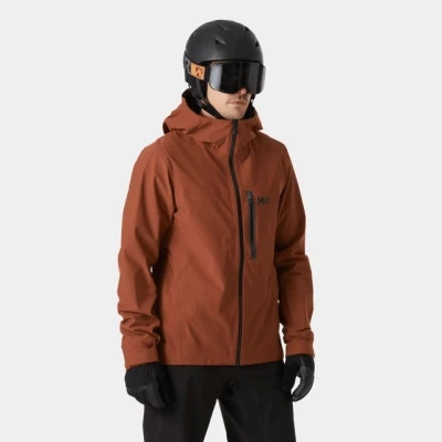 Abbildung von Helly Hansen Men Swift 3l Shell Jacket Iron Oxide Größe S