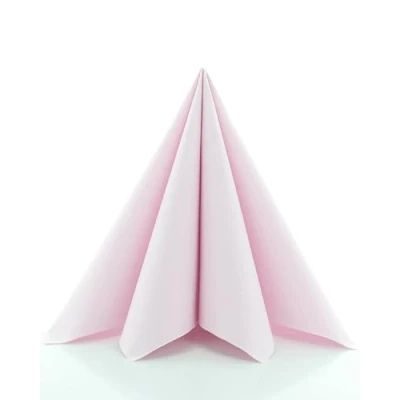 Abbildung von Sovie HORECA Servietten in Rosa aus Linclass Airlaid, stoffähnliche Einwegservietten ideal für Hochzeit &amp; Partys, 40 x cm, 50 stück