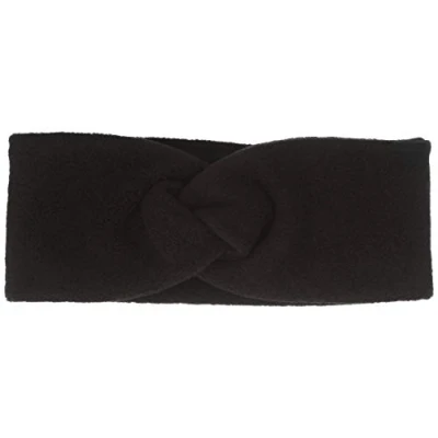 Abbildung von Damen Stirnband Kopfband Haarband aus weichem POLAR SOFT Fleece mit großem Knoten in verschiedenen Farben