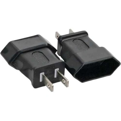 Abbildung von InLine Netzadapter USA, US Stecker 2pin auf Euro Buchse (5er)