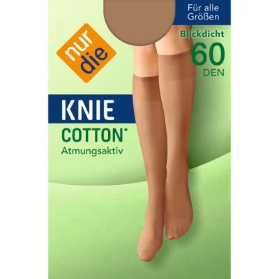 Abbildung von Nur Die Kniestrümpfe Cotton 60 DEN (1 Paar)