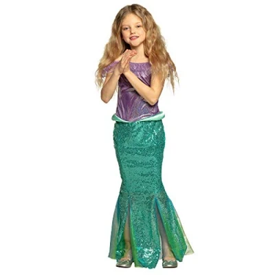 Abbildung von Boland Kostüm Meerjungfrau Prinzessin, Mermaid Kleid für glitzernd glänzende Unterwasser Damen