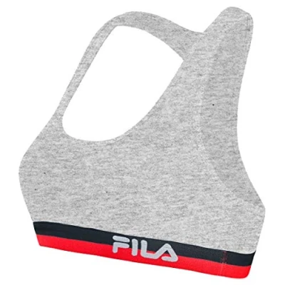 Abbildung von Fila FU6048 Woman Bra Grau M Fitness Unterwäsche