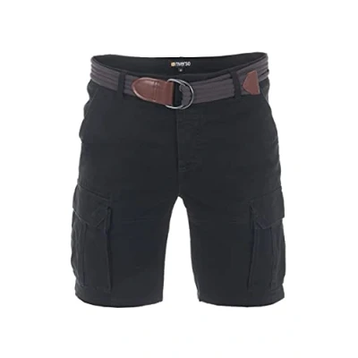 Abbildung von riverso Cargoshorts Herren Shorts RIVJakob Regular Fit Bermudashorts mit Gürtel