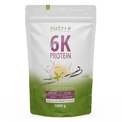 Abbildung von nutri+ 6K Veganes Protein Pulver Vanilla Ice Cream 1000 g