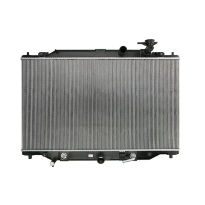 Abbildung von NRF 550203 Kühler, Motorkühlung Aluminium 742 425 27 Kühlrippen gelötet