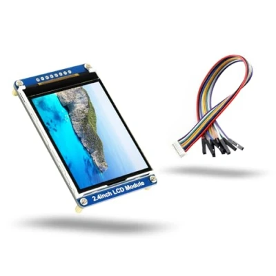 Abbildung von LUCKFOX 2.4 inch 65K Color LCD Display Module, 240(V) x 320(H) RGB Resolution TFT Screen, 3.3V/5V, SPI Interface Communication, Compatible with Raspberry Pi/VisionFive2/STM32