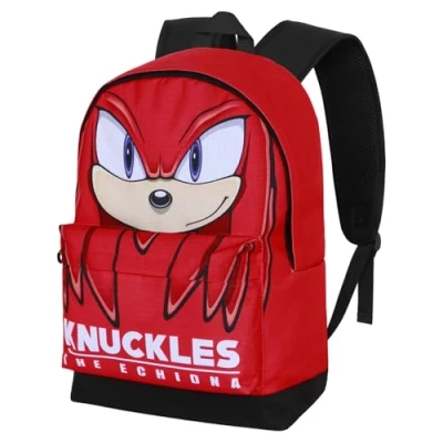 Abbildung von Sonic The Hedgehog SEGA Knuckles Sight Fan HS Rucksack 2.2, Rot, 31 x 44 cm, Kapazität 24 L