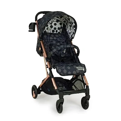 Abbildung von COSATTO Woosh 3 Leichter Kinderwagen ab Geburt bis 25kg.Einfaches Zusammenklappen mit 1 Hand,kompakt, Teleskopgriff,extra großer Einkaufskorb,Becherhalter, Stoßstange &amp; Regenschutz (Lunaria Blush))