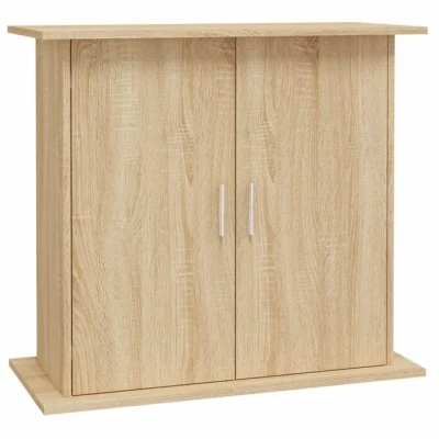 Abbildung von vidaXL Aquariumunterschrank Aquariumständer Sonoma Eiche 81x36x73 cm Spanplatte Aquarium Unterstan