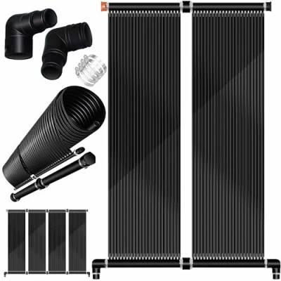 Abbildung von KESSER® Solarkollektor Poolheizung Warmwasser Heizung Solarheizung für Pools Schwimmbad l Beliebig erweiterbar UV beständiger Kunststoff (300 x 70 cm)