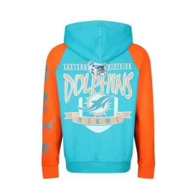 Abbildung von Re:Covered NFL Dolphins Eastern DIV Kapuzenpullover, Größe: Large, Turquoise