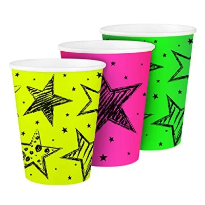 Abbildung von Neon Party Cups 250 ml 6 Stück