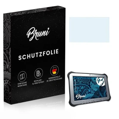 Abbildung von Bruni Schutzfolie kompatibel mit Panasonic ToughPad FZ G1 Folie, glasklare Displayschutzfolie (2X)