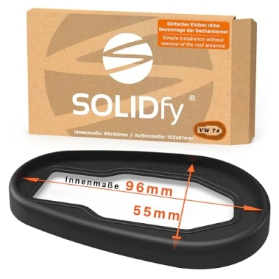 Abbildung von SOLIDfy® Dichtung Dachantenne für VW T4 Einbau ohne den Antennenfuß auszubauen