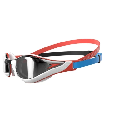 Abbildung von Speedo Schwimmbrille Fastskin Pure Focus Mirror Rot/Blau