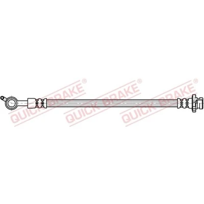 Abbildung von QUICK BRAKE 50.083 Bremsschläuche 250 NISSAN: Qashqai / Qashqai+2 I