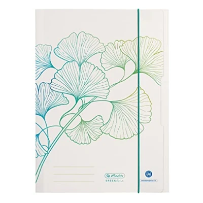 Abbildung von herlitz 50034420 Sammelmappe A4, Motiv: GREENline Ginkgo, 1 Stück