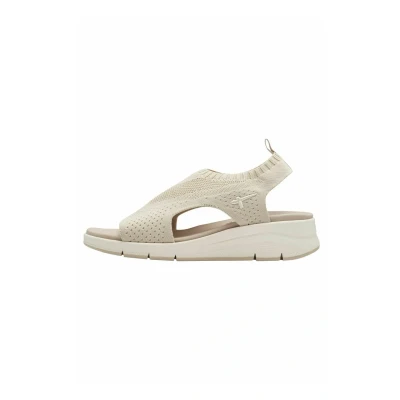 Abbildung von Tamaris Comfort Keilsandalette, Damen, Größe: 37, Ivory Schuhe