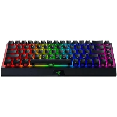 Abbildung von Razer BlackWidow V3 Mini HyperSpeed (Green Switch) Kabellose 65% Mechanische Gaming Tastatur (Klickende Switches, Phantom Tastenkappen, Bluetooth, USB C) QWERTY US Layout Ed.