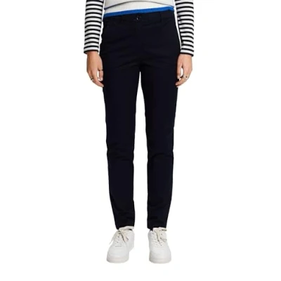 Abbildung von ESPRIT Damen 113EE1B360 Hose, 400/NAVY, 32 W/ 34 L