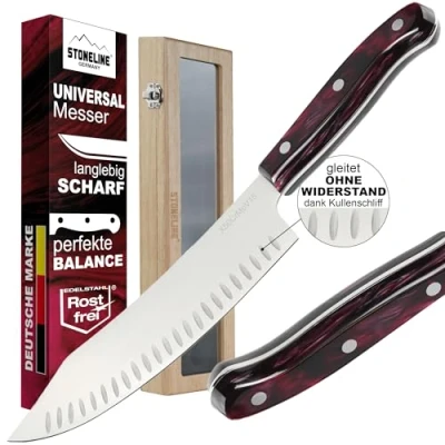 Abbildung von Chefmesser 33,2 cm, in edler Aufbewahrungsbox aus Holz
