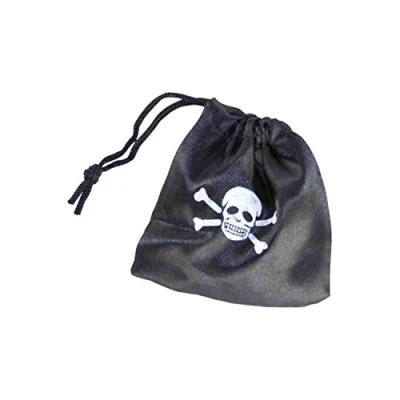 Abbildung von Piratenbeutel aus Polyester Aufbewahrung f&uuml;r deinen Piratenschatz