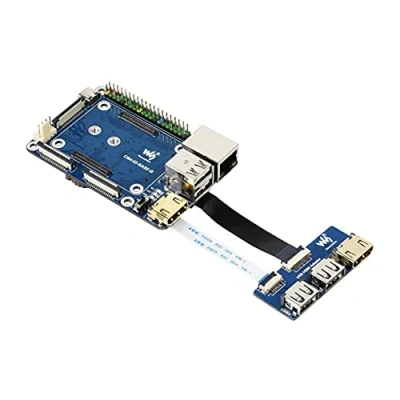Abbildung von Mini Base Board (B) Designed for Evaluating Raspberry Pi Compute Module 4 CM4 Or Being Integrated Into End Products 40PIN GPIO Header