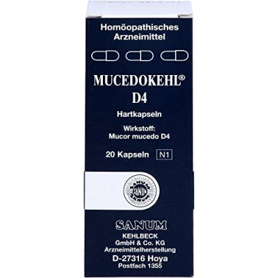 Abbildung von Mucedokehl D 4 Kapseln 20 St