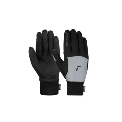 Abbildung von Reusch Garhwal Hybrid Touchscreenkompatibel Fingerhandschuh, Größe: 9, Glacier grey black