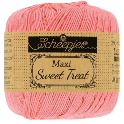Abbildung von Scheepjes Maxi Sweet Treat 409 Weich Rosa Garn 1x25g