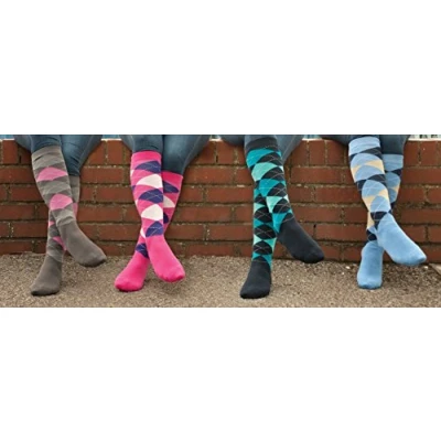 Abbildung von Rhinegold 0 Vollständig gepolsterte Sohle Socken, Marineblau/Türkis, Einheitsgröße